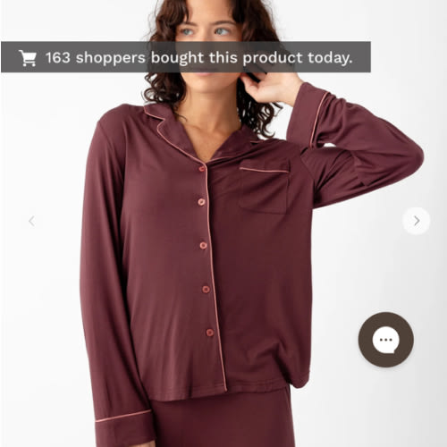 Women's Bamboo Stretch-Knit Long Sleeve Pajama Set | Cozy Earth