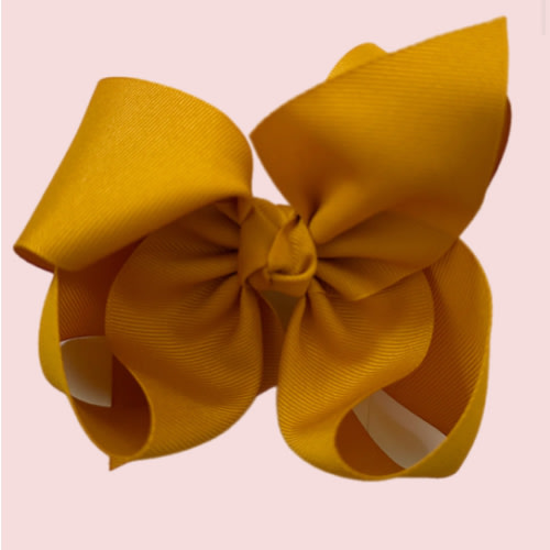 Autumn Gold Grosgrain Bow