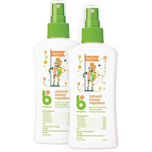Babyganics Insect Spray, 6oz, 2 pack, Made with Plant and Essential Oils
