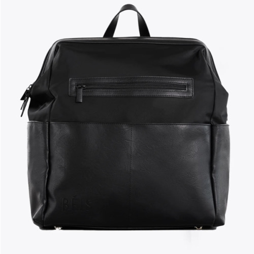 BÉIS 'The Diaper Backpack' in Black - Black Diaper Bag & Diaper Backpack