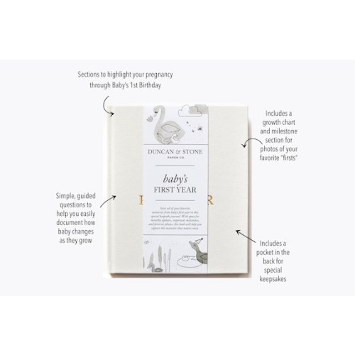 Baby Memory Book & Baby Photo Album  Baby Shower Gift for New - Etsy