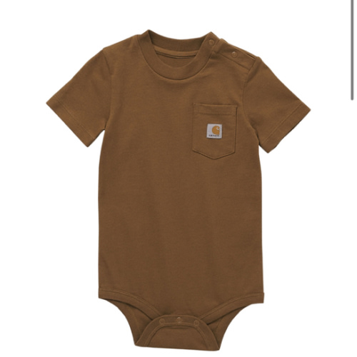 Carhartt Infant Boys' Short Sleeve Pocket Onesie | Boot Barn