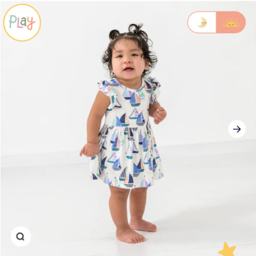 Girls' Dresses | Skater & Twirl Dresses | Little Sleepies – Little Sleepies