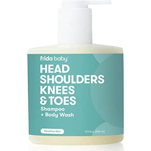 Frida Baby Shampoo + Body Wash | Head to Toe Tear Free Baby Shampoo and Body Wash for Sensitive Skin and Dry Skin