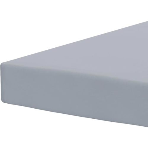 Pobibaby - Single Solid Premium Fitted Baby Crib Sheets for Standard Crib Mattress - Ultra-Soft Cotton Blend, Safe and Snug, and Stylish Solid Crib Sheet (Smoky Grey)