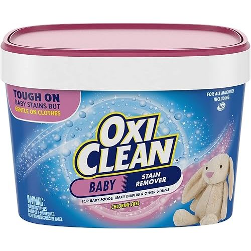 OxiClean Versatile Stain Remover Baby Stain Soaker, 3 lb