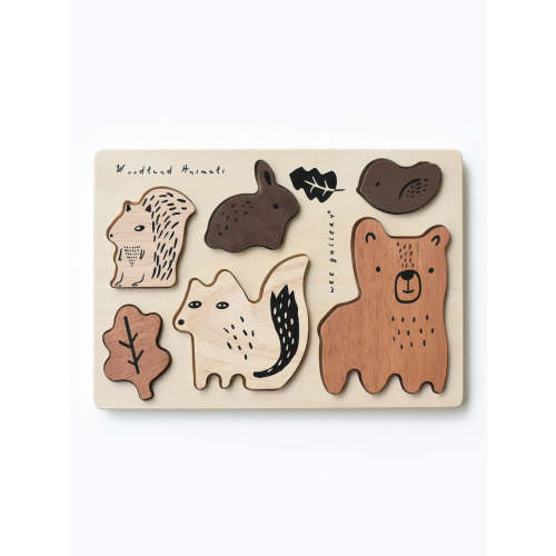 Woodland Wooden Tray Puzzle
