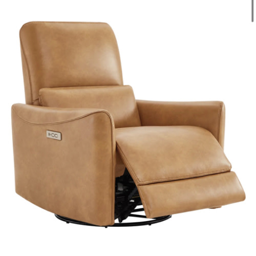 Tracee Power Swivel Nursery Glider Recliner