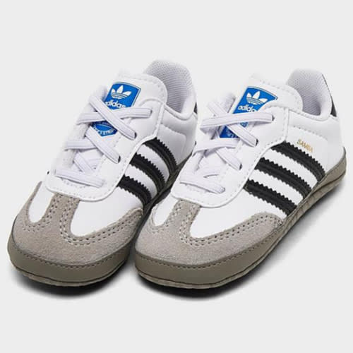 Infant adidas Originals Samba Stretch Lace Crib Shoes