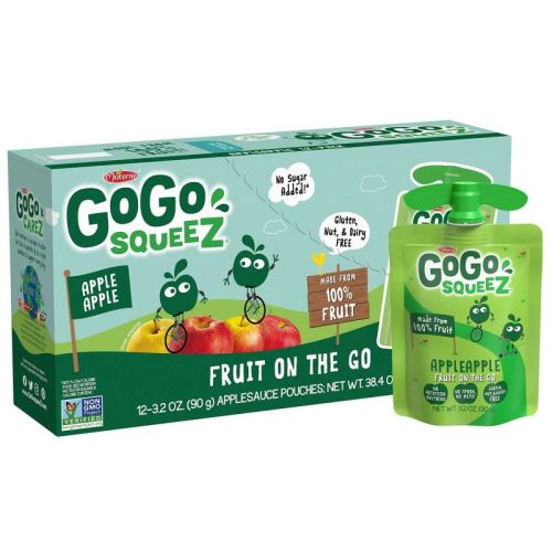 GoGo SqueeZ Applesauce, Apple Apple