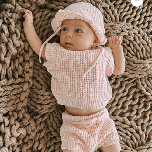 Luna + Luca Summer Tank Set - Pink