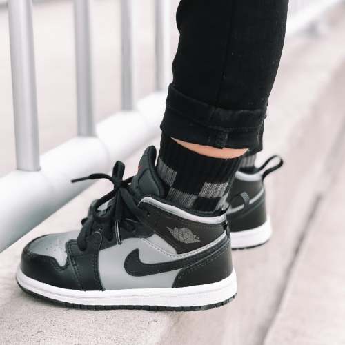 Socks - Grey Check