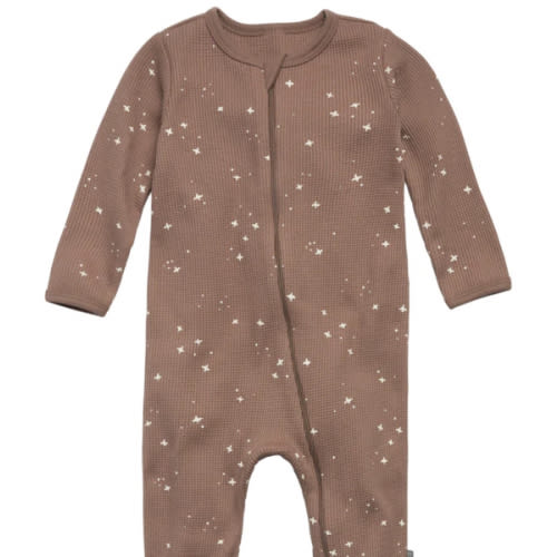 Baby Neutral Brown Stars Waffle Sleep 'N Play – Gerber Childrenswear
