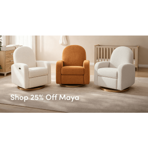 Henry Electric Recliner Glider Chair with USB in Vanilla Bouclé | iL Tutto