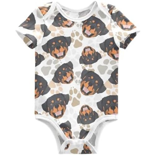 Baby Unisex Baby Cotton Short-Sleeve Bodysuits 0-24 Months