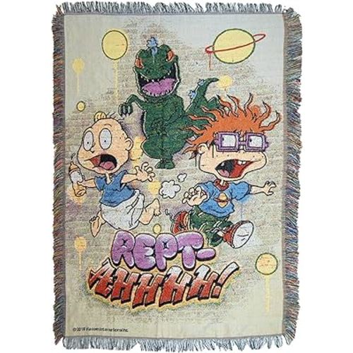 Northwest Nick Rewind, Reptahhhh, 48" x 60" Throw, Woven Tapestry Blanket