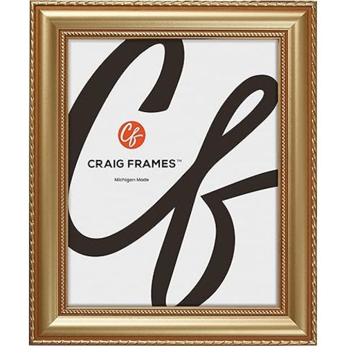 Craig Frames Victoria, 30x40 Picture Frame, Ornate Gold