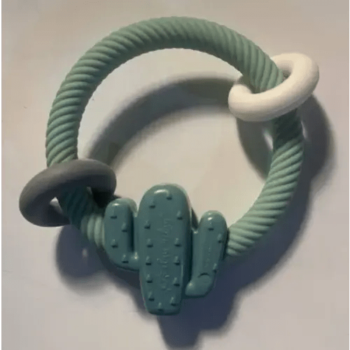 itzy ritzy teether ring with cactus - Google Search