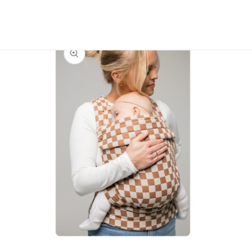 PREORDER-The Monarch Carrier - Mocha Check (estimated to ship by June – Mabē