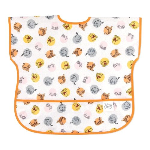 Bumkins Bibs - Toddler Bibs, Waterproof, Large for 1-3 Years, Short Sleeve