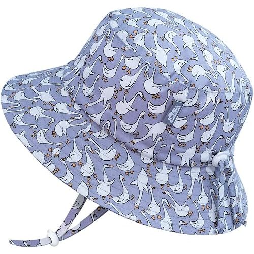 JAN & JUL Grow-with-Me Cotton Bucket Sun-Hat for Baby and Kids