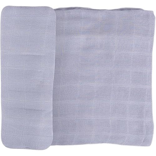 Little Unicorn – Lavender Deluxe Swaddle | Single | 100% Rayon Muslin from Bamboo | Super Soft | Newborns and Infants | Large 47” x 47” | Machine Washable