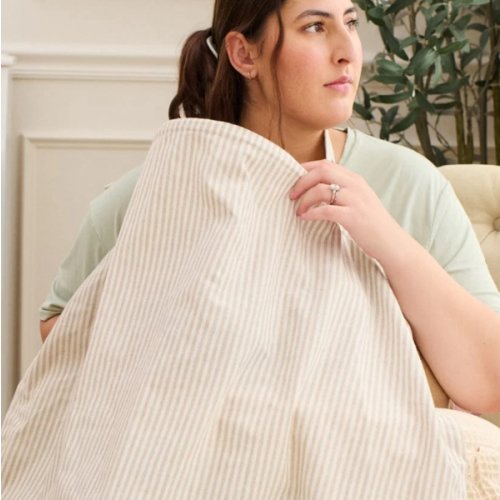 Linen Nursing Cover