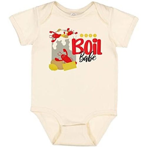 TATY Kids Boil Babe Cajun Crawfish Baby Infant Bodysuit