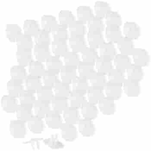 Power Gear Plastic Outlet Covers, 60 Pack, Shock Prevention, Child Safe, Easy Install, UL Listed, Clear, 54615