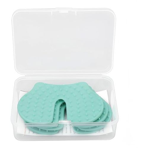 4PCS Shot Pain, Reducer Reusable Plastic Immunization Shooting Assist Blocks for Kids and Adults (Light Green)