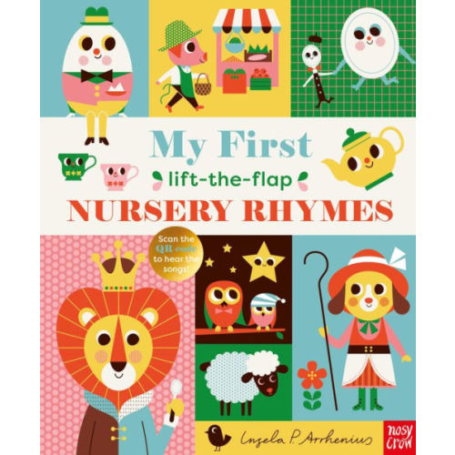 My First Lift-The-Flap Nursery Rhymes by Ingela P. Arrhenius, Board Book | Barnes & Noble®