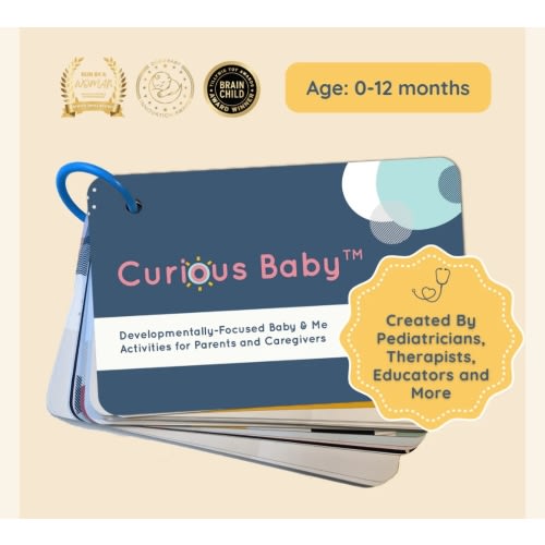 Infant Learning Cards - Curious Baby™ Activity Cards – Curious Baby Cards