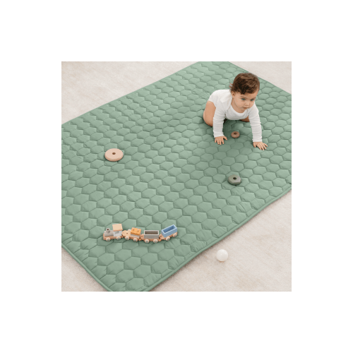 Premium Play Mat with Non-Slip Bottom, Rectangle, Large