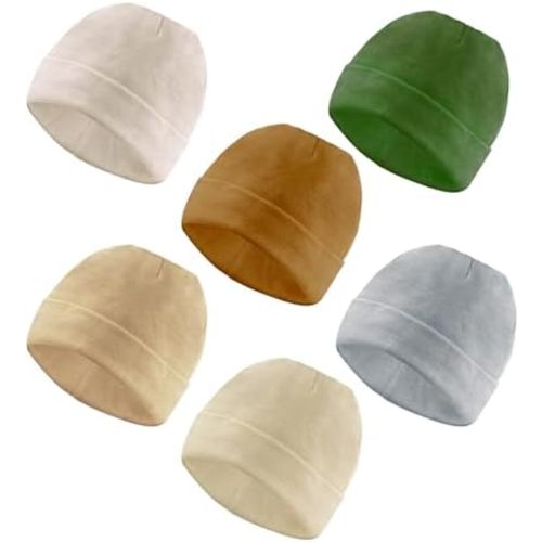 6 Pack Baby Hats 0-6 Months for Unisex,Baby Beanie,Newborn Hats for Girl Boys Baby Essentials