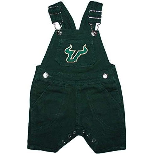 Creative Knitwear Colorado State University Baby and Toddler Short Leg Overalls