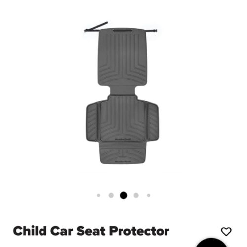 Child Car Seat Protector