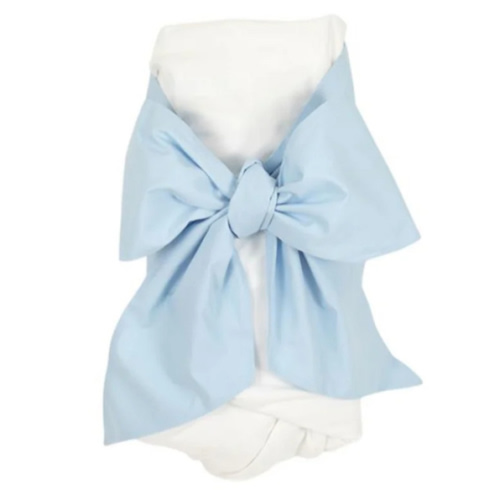 Bow Swaddle ® - Buckhead Blue