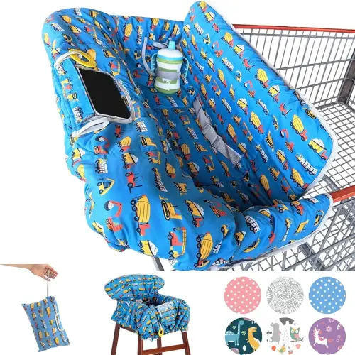 Suessie Shopping Cart Cover and High Chair Cover, Construction