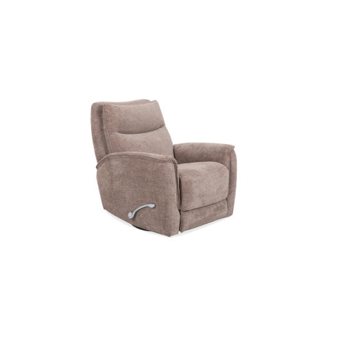 LOONGFIELD Man Wah Brisbane Upholstered Swivel Recliner | Wayfair