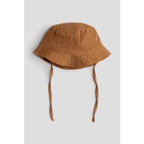 Cotton Muslin Bucket Hat
