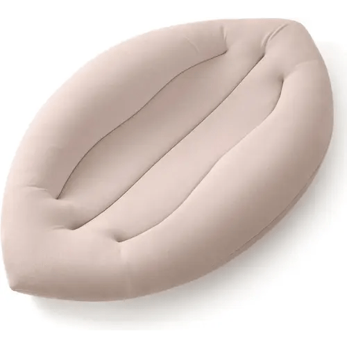 Baby Lounger for Newborn: Skin-Friendly & Breathable for 0-12 Months Infant Tummy Time Playtime & Diaper Changes - Portable & Lightweight Cushion for New Parents