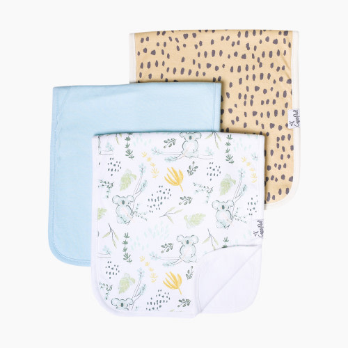 Copper Pearl Burp Cloth Set - Aussie
