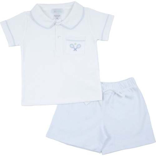 Tennis Play Short Set, Blue - Cuclie | Maisonette