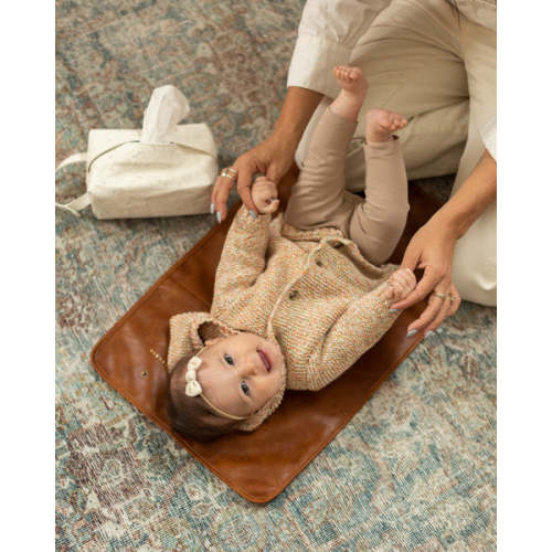 Vegan Leather Baby Changing Mat