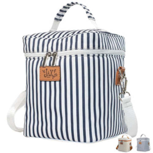 Blue Stripe Breastmilk Cooler Bag | Lunch Bag - Insulated Container fo – Jax 2020