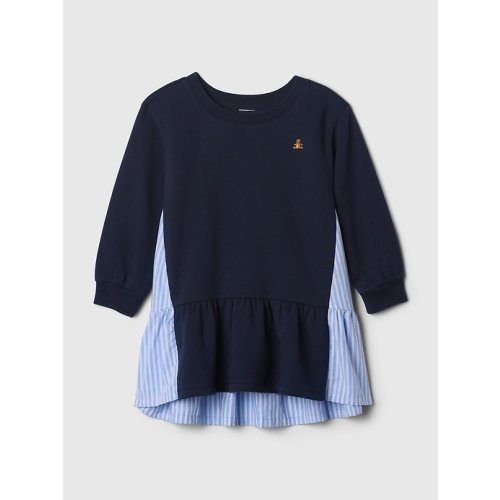 Baby & Toddler 2-in-1 Vintage Soft Sweatshirt Dress