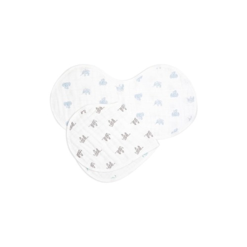 Aden + Anais 2-Pack Organic Cotton Burpy Bibs