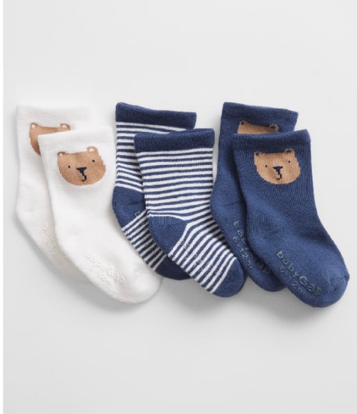 Baby Brannan Crew Socks (3-Pack)