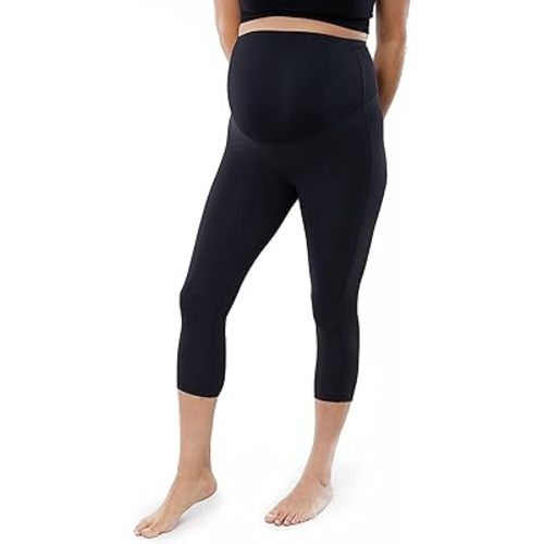 Ingrid & Isabel Basics - Active Maternity Leggings - Over The Belly Active Wear Pregnancy Leggings for Women