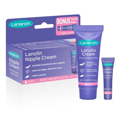 Lansinoh Lanolin Nipple Cream for Breastfeeding, 1.41 Ounces with 0.25 Ounce Bonus Tube, 3 pack